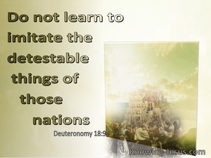 Deuteronomy 18:9